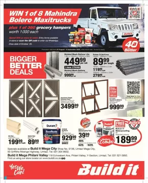 Build It catalogue in Durban | Save now with our deals | 2025-08-21T00:00:00.000Z - 2025-09-06T00:00:00.000Z