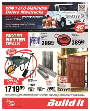 Build It catalogue in Brits | Our best deals for you | 2025-08-21T00:00:00.000Z - 2025-09-06T00:00:00.000Z