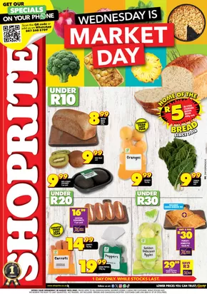 Shoprite catalogue in Isipingo | Top offers for all bargain hunters | 2025-08-20T00:00:00.000Z - 2025-08-20T00:00:00.000Z