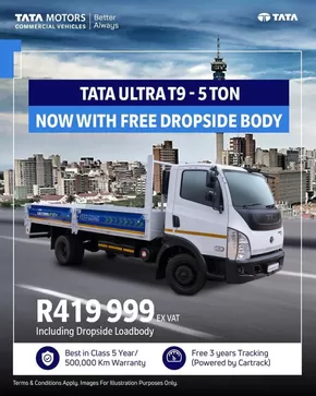Tata catalogue in Kimberley | Tata sale | 2025-08-19T00:00:00.000Z - 2025-09-02T00:00:00.000Z