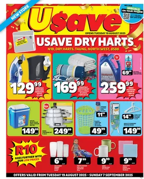 Usave catalogue in Heidelberg (Gauteng) | Wide range of offers | 2025-08-20T00:00:00.000Z - 2025-09-07T00:00:00.000Z