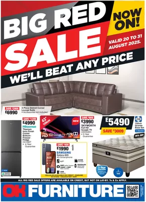 OK Furniture catalogue in Lichtenburg | Top offers for all bargain hunters | 2025-08-20T00:00:00.000Z - 2025-08-31T00:00:00.000Z