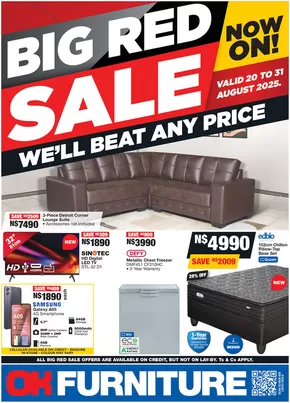OK Furniture catalogue in Lichtenburg | Save now with our deals | 2025-08-20T00:00:00.000Z - 2025-08-31T00:00:00.000Z