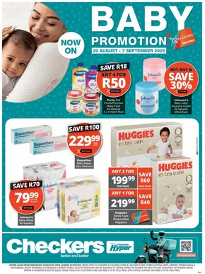 Checkers catalogue in Middelburg (Mpumalanga) | Checkers Baby Promotion 20 August | 2025-08-21T00:00:00.000Z - 2025-09-07T00:00:00.000Z
