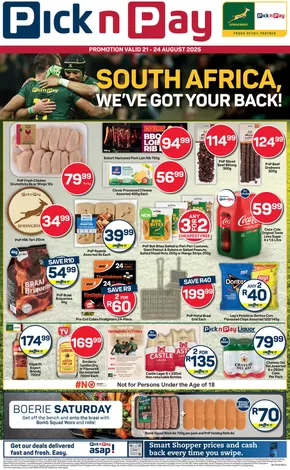 Pick n Pay catalogue in Bethlehem | Great discounts on selected products | 2025-08-21T00:00:00.000Z - 2025-08-24T00:00:00.000Z