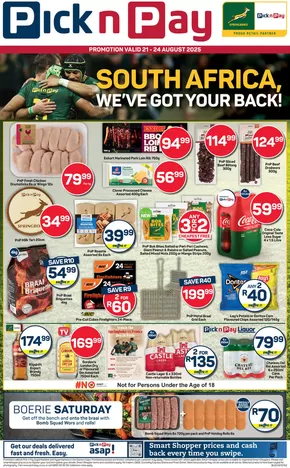 Pick n Pay catalogue in Port Alfred | Top offers for smart savers | 2025-08-21T00:00:00.000Z - 2025-08-24T00:00:00.000Z