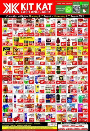 KitKat Cash and Carry catalogue in Boksburg | Exclusive bargains | 2025-08-21T00:00:00.000Z - 2025-08-27T00:00:00.000Z