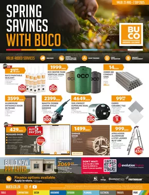 BUCO catalogue | Our best bargains | 2025-08-25T00:00:00.000Z - 2025-09-07T00:00:00.000Z