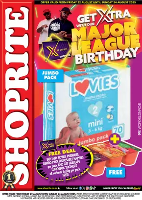 Shoprite catalogue in Bellville | Shoprite Major Deals Western Cape - 22 to 24 August  | 2025-08-22T00:00:00.000Z - 2025-08-24T00:00:00.000Z