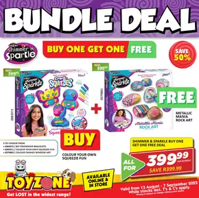 Toy Zone catalogue | Bundle Deal | 2025-08-22T00:00:00.000Z - 2025-09-07T00:00:00.000Z