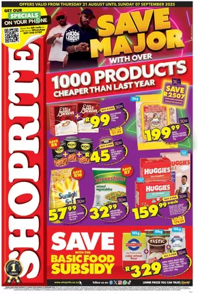 Shoprite catalogue in Soshanguve | Great offer for bargain hunters | 2025-08-26T00:00:00.000Z - 2025-09-07T00:00:00.000Z