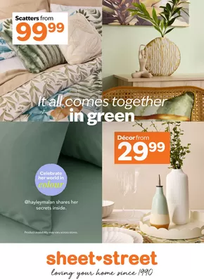 Sheet Street catalogue | Sheet Street Promo | 2025-08-26T00:00:00.000Z - 2025-09-30T00:00:00.000Z