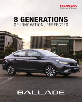 Honda catalogue | Honda Ballade Brochure 2024 | 2025-09-04T00:00:00.000Z - 2025-12-31T00:00:00.000Z