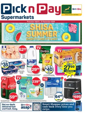 Pick n Pay catalogue in Soweto | Our best offers for you | 2025-09-08T00:00:00.000Z - 2025-09-21T00:00:00.000Z