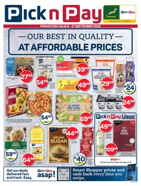 Pick n Pay catalogue | Attractive special offers for everyone | 2025-09-08T00:00:00.000Z - 2025-09-21T00:00:00.000Z