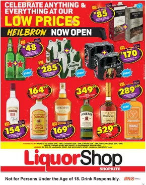 Shoprite LiquorShop catalogue | Shoprite LiquorShop weekly specials | 2025-09-08T00:00:00.000Z - 2025-09-21T00:00:00.000Z