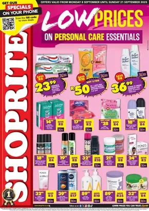Shoprite catalogue | Top offers for all bargain hunters | 2025-09-10T00:00:00.000Z - 2025-09-21T00:00:00.000Z