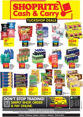 Shoprite catalogue in Brakpan | Current deals and offers | 2025-11-06T00:00:00.000Z - 2025-12-02T00:00:00.000Z