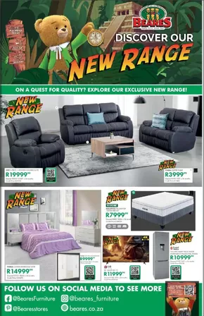 Beares catalogue in Pietermaritzburg | Discover our new range | 2025-10-07T00:00:00.000Z - 2025-11-08T00:00:00.000Z