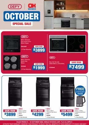 OK Furniture catalogue in Makhado | Discover attractive offers | 2025-10-08T00:00:00.000Z - 2025-10-22T00:00:00.000Z
