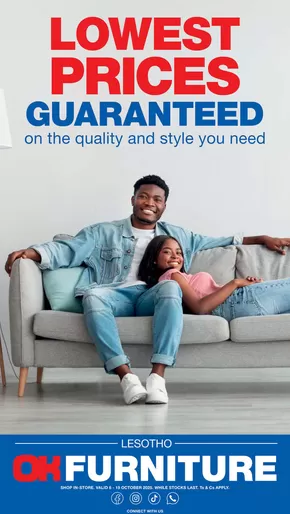 OK Furniture catalogue in Makhado | Exclusive deals and bargains | 2025-10-08T00:00:00.000Z - 2025-10-22T00:00:00.000Z
