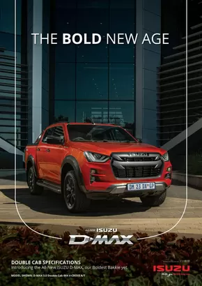 Isuzu catalogue in Durban | The bold new age | 2025-10-13T00:00:00.000Z - 2026-04-15T00:00:00.000Z