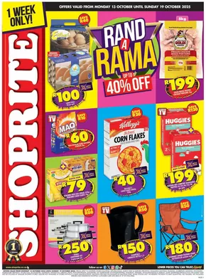 Shoprite catalogue in Brakpan | Shoprite Rand A Rama Gauteng 13 October - 19 October | 2025-11-13T00:00:00.000Z - 2025-11-19T00:00:00.000Z