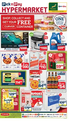 Pick n Pay Hypermarket catalogue in Soweto | Special offers for you | 2025-10-17T00:00:00.000Z - 2025-10-31T00:00:00.000Z