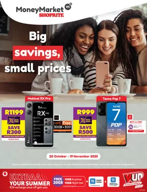 Shoprite catalogue in Brakpan | Shoprite Money Market Deals 20 October - 19 November | 2025-11-20T00:00:00.000Z - 2025-12-19T00:00:00.000Z