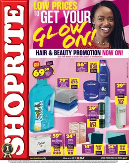 Shoprite catalogue in Elliotdale | Shoprite Hair and Beauty Eastern Cape 20 October - 9 November | 2025-11-20T00:00:00.000Z - 2025-12-09T00:00:00.000Z