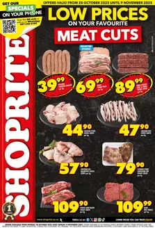 Shoprite catalogue in Durban | Shoprite Low Prices Meat KwaZulu-Natal 20 October - 9 November | 2025-11-20T00:00:00.000Z - 2025-12-09T00:00:00.000Z