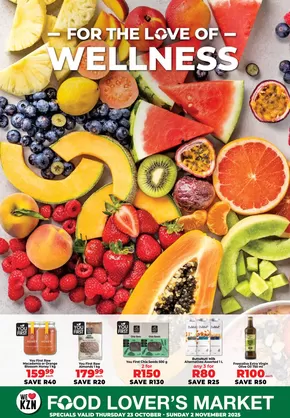 Food Lover's Market catalogue | House Brand Eastern Cape - 23 October - 2 November 2025 | 2025-10-22T00:00:00.000Z - 2025-11-02T00:00:00.000Z