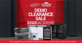 Tafelberg Furnishers catalogue in Roodepoort | Demo Clearance Sale | 2025-10-22T00:00:00.000Z - 2025-11-30T00:00:00.000Z