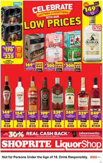 Shoprite LiquorShop catalogue | Shoprite LiquorShop Savings Eastern Cape 24 October - 9 November | 2025-11-24T00:00:00.000Z - 2025-12-09T00:00:00.000Z