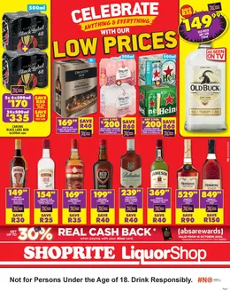 Shoprite LiquorShop catalogue | Shoprite LiquorShop Savings KwaZulu-Natal 24 October - 9 November | 2025-11-24T00:00:00.000Z - 2025-12-09T00:00:00.000Z