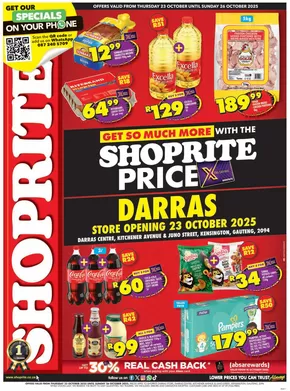 Shoprite catalogue in Brakpan | Shoprite Price Store Opening Darras 23 October - 26 October | 2025-11-23T00:00:00.000Z - 2025-11-26T00:00:00.000Z