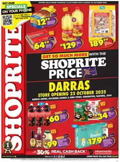 Shoprite catalogue in Johannesburg | Shoprite Price Store Opening Darras 23 October - 26 October | 2025-11-23T00:00:00.000Z - 2025-11-26T00:00:00.000Z