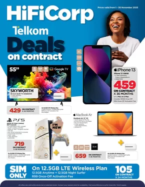 HiFi Corp catalogue in Polokwane | Catalogue HiFi Corp | 2025-10-25T00:00:00.000Z - 2025-11-08T00:00:00.000Z