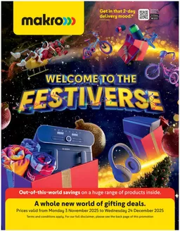 Makro catalogue | Discounts and promotions | 2025-11-03T00:00:00.000Z - 2025-12-24T00:00:00.000Z