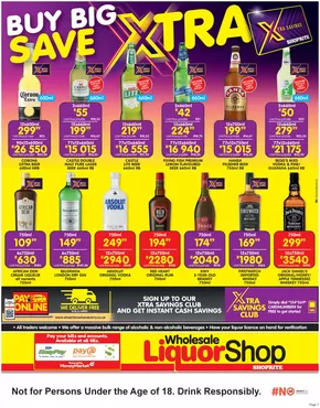 Shoprite LiquorShop catalogue in Germiston | Discover attractive offers | 2025-12-03T00:00:00.000Z - 2025-12-16T00:00:00.000Z