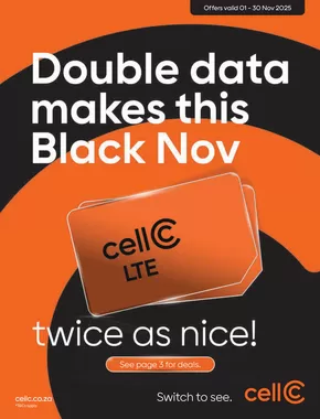 Double data makes this black november