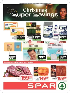 Spar catalogue in Johannesburg | Top deals for all customers | 2025-10-21T00:00:00.000Z - 2025-11-09T00:00:00.000Z