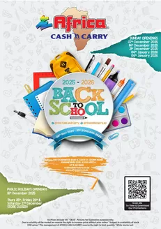 Africa Cash & Carry catalogue in Germiston | Stationery Promo | 2025-11-05T00:00:00.000Z - 2026-01-31T00:00:00.000Z