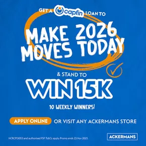 Ackermans catalogue | Make 2026 moves today | 2025-11-06T00:00:00.000Z - 2025-11-23T00:00:00.000Z