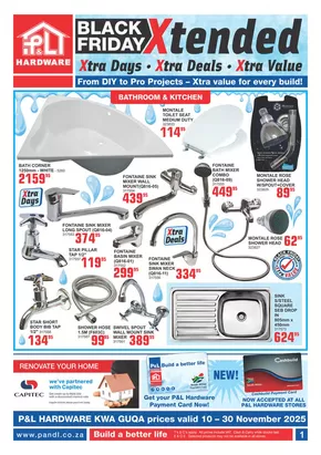 Cashbuild catalogue in Port Elizabeth | Save now with our deals | 2025-11-10T00:00:00.000Z - 2025-11-30T00:00:00.000Z