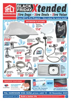 Cashbuild catalogue in Tembisa | Save now with our deals | 2025-11-10T00:00:00.000Z - 2025-11-30T00:00:00.000Z