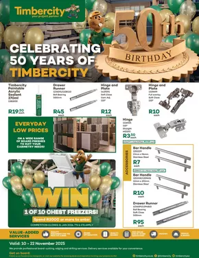 Timbercity catalogue in Port Elizabeth | Timbercity Coastal | 2025-11-10T00:00:00.000Z - 2025-11-22T00:00:00.000Z