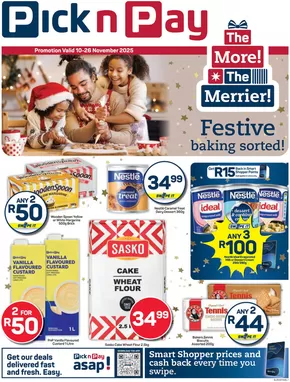Pick n Pay catalogue in Ermelo | New offers to discover | 2025-11-10T00:00:00.000Z - 2025-11-26T00:00:00.000Z