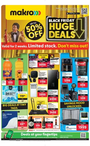 Makro catalogue in Pretoria | Makro weekly specials | 2025-11-10T00:00:00.000Z - 2025-11-23T00:00:00.000Z