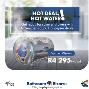 Bathroom Bizarre catalogue in Port Elizabeth | Bathroom Bizarre Sale | 2025-11-10T00:00:00.000Z - 2025-11-24T00:00:00.000Z